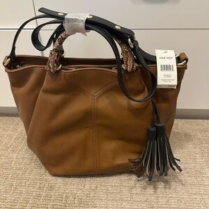 NWT Nine West Tasseled and Tied Purse